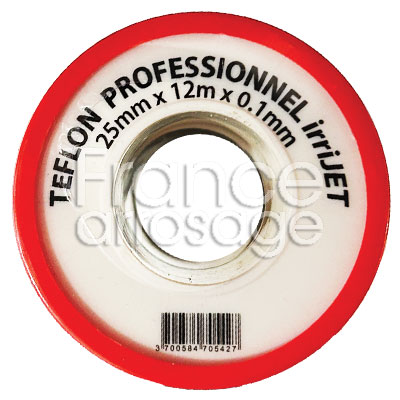 TEFLON PRO 25mmx12mx0.10 (x5)