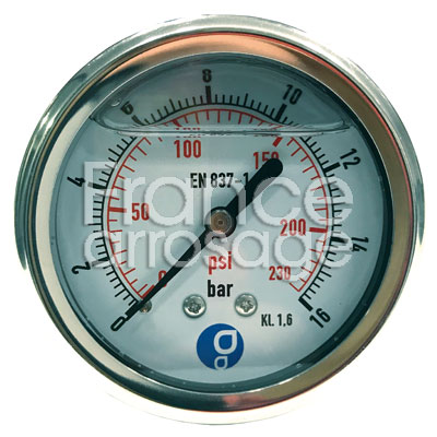 MANO AXIAL GLYC  0 - 6 bars