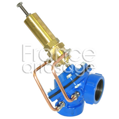 VANNE HYD 90° DECHARGE DN 100