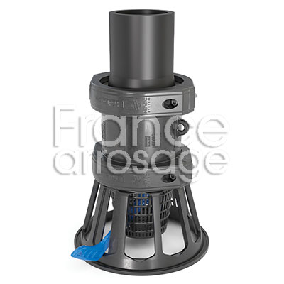 CLAPET CRÉPINE SORTIE PE Ø125