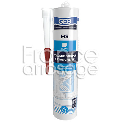 COLLE MASTIC MS CARTOUCHE 280 ML BLANC