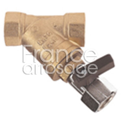 PRE FILTRE LAITON 3/4 FF+PURGE