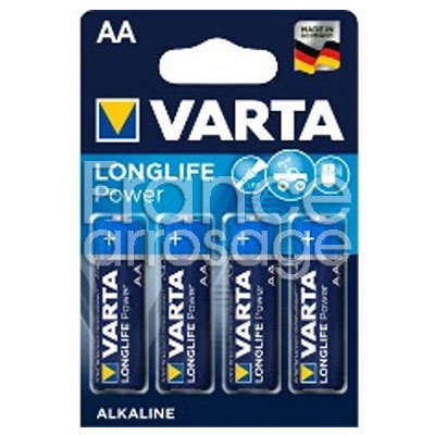PILE LR6  AA VARTA POWER (x4)