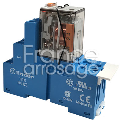 RELAIS 10A / 2 CONTACTS 24VAC