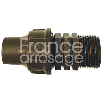 EMB 16x3/4FM LOCK BAGUE MARRON (x5)