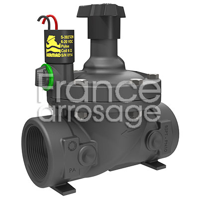 [31BE200L9V34] Électrovanne Série 200 BERMAD - 9V - 2 voies  1" en ligne