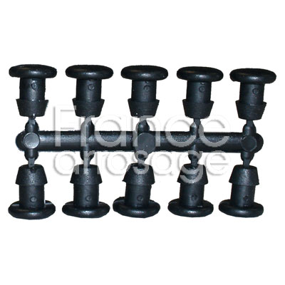 [50BO2S0000K] BOUCHON TV 4 mm (x100)