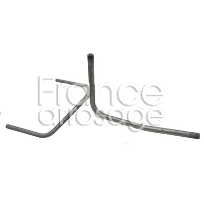 [81TALONG00B] TRAINEAU LUGE GALVA 3/4 MM