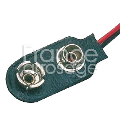 [82COPP3000D] COUPLEUR PILE 9V  (x5)